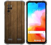 Funda Silicona para Ulefone Armor 12 5G diseño Madera Dibujos