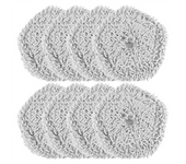 8Pcs Mop Pad Cloth Parts for Xiaomi Dreame Bot W10 & W10 Pro Self-Cleaning Robot Vacuum Mop Cloth Cleaner Replacement