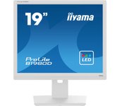 iiyama ProLite B1980D-W5 pantalla para PC 48,3 cm (19") 1280 x 1024 Pixeles SXGA LCD Blanco