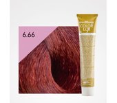 Tinte en Crema Color Lux 100ml: 6.66 Rubio Oscuro Rojo Intenso - Design Look