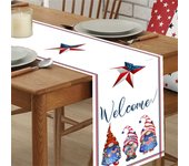 Independence Day 4th Of July Table Runner Table Runners For Dinner Holiday Party Kitchen Decor American Flag Table Room Decors