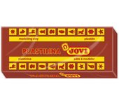 CAJA 15 PASTILLAS PLASTILINA 150 G - MARRÓN JOVI 7109