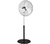 Ventilador de Pie de 20 Pulgadas con Motor de 160W y 3 Velocidades Ajustables Potente ventilador de pie de 20 pulgadas con 3 velocidades y alta potencia de 160W.