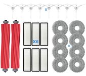 For Roborock Q Revo P10 A7400RR Robot Vacuums Cleaner Accessories Main Side Brush Hepa Filter Mop Cloths Dust Bag Spare Part