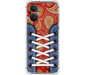 Funda Silicona Antigolpes para Oppo Reno 8 Lite 5G diseño Zapatillas 10 Dibujos