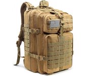Mochila táctica militar de gran capacidad de 50L para hombre, mochila suave 3P impermeable para exteriores, mochila para insectos, senderismo, Camping y caza, GenericA