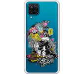 Funda original compatible con Samsung Galaxy A12 5G - Sylvestre y Piolin Crush
