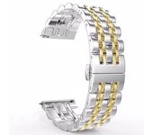 22mm 20mm Band for Samsung Galaxy Watch 3 4 5 45mm Gear S3 46mm 42mm Active2 40 44mm Stainless Steel Strap for Amazift BIP 2 GTR