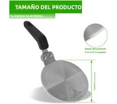 Heat Diffuser Plate Stainless Steel Cooking Induction Adapter 13/20cm Round Cookware Pan Heat Diffuser Plate for Gas Cooker