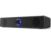 Altavoces de computadora, altavoces de PC con alimentación USB con Cable altavoces de escritorio estéreo para computadora, escritorio, computadora portátil, PC, almohadilla, teléfono móvil [edición 2025]