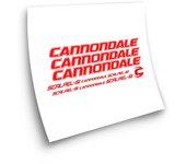 Pegatinas compatibles con cuadro bici Cannondale Scalpel-Si