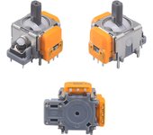 2pcs Hall Electromagnetic Joystick Joystick Sensor Replacement Game Controller Joystick Module for PS4/PS5/Xbox/Switch Pro