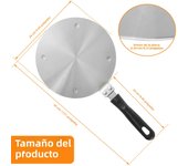 Heat Diffuser Plate Aluminum Alloy Food Defrosting Tray Kitchen Flame Guard Simmer Plate Double-Sided Non-Slip Induction