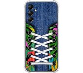 Funda Silicona Antigolpes para Samsung Galaxy A14 4G / 5G diseño Zapatillas 13 Dibujos