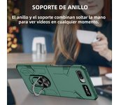 Anti-Drop Finger Ring Folding Coque Case for Samsung Galaxy Z Flip 5 4 3 2 1 Flip5 flip2 Flip1 Flip4 Flip3 5G Hard Cover Fundas