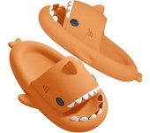 Chanclas de tiburón para niño y niña, para hombre y mujer, cómodas, antideslizantes, de suela gruesa, para piscina, de verano