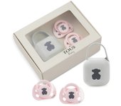 Pack 2 Chupetes Tous Baby Bear Rosa