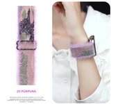 Soft Nylon Loop Elastic Buckle Strap For Apple Watch SE Band 40mm44mm Series 8/7/6/5/4 iWatch Leopard Watchband Bracelet 41/45mm