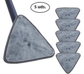 Telescopic Cleaning Mop with Metal Broom Holder Rotatable Microfiber Mop 360 Twist Squeeze Quick Dry Mops Home Cleaning Tools