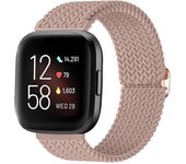 Strap for Fitbit Versa3 4 Band Braided Solo Loop Adjustable Wristband Bracelet for Fitbit Versa Sense/Sense2 Sports Watchband