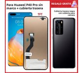 6.58‘’ For Huawei P40 Pro LCD Display Touch Screen Digitizer Assembly For Huawei P40 Pro ELS-NX9 ELS-N04 Screen With Frame