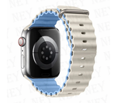 Ocean silicone strap for Apple Watch Ultra2 49mm 45mm 40mm 44mm 41mm sport bracelet for apple watch bands serie 9 8 7 6 5 4 3 SE