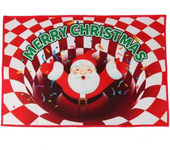 Felpudo navideño, tapete navideño, tapete para puerta 40x60 cm, alfombra de entrada al hogar, patrón navideño, decoración interior navideñaRug