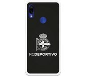 Funda original compatible con Xiaomi Redmi Note 7 - RC Deportivo Escudo Monocromo