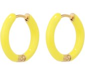1 Pair Stainless Steel Candy Color Enamel Hoop Earrings Women Kids Earrings Gifts Fashion Children Jewelry Huggie Wholesale