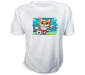 MERCHANDMANIA CAMISETA lince jugador futbol deporte futbolista tshirt