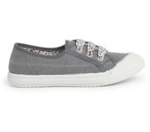 Pisamonas Zapatillas Tela Punta Goma Cordones