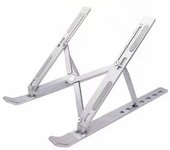 Soporte para computadora portátil, ventilaciones de aluminio ajustables, enfriador ergonómico liviano