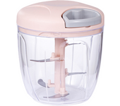 Picadora de carne Manual de 900ML, picadora de ajo giratoria, trituradora de ajo, verduras, cebolla, cortador de Chile, trituradora, accesorios de cocina
