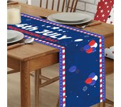 Independence Day 4th Of July Table Runner Table Runners For Dinner Holiday Party Kitchen Decor American Flag Table Room Decors