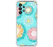 Funda Silicona Antigolpes para Samsung Galaxy A53 5G diseño Flores 05 Dibujos