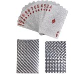 Rose Gold Playing Cards - Waterproof Plastic Poker Deck, Foil Pokers, Magic Cards - Card Collectors and Gambling Enthusiasts