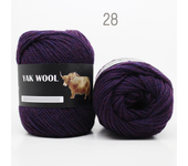 Yak Hair Coarse Wool Woven Scarf Thread Handmade DIY Material Woven Scarf Hat Line Outer Line Coarse Wool Ball