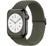 Braided Solo Loop For Apple watch band 44mm 40mm 49mm 45mm 41mm 38mm Elastic Nylon bracelet iWatch series 8 3 se 6 7 Ultra strap