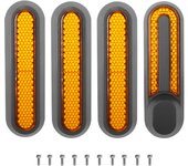 Wheel Cover Protect Shell For Xiaomi 3 Electric Scooter M365 Pro 2 1s Front Rear Safety Reflective Tube Night Reflective Sticker