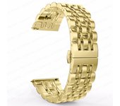 22mm 20mm Band for Samsung Galaxy Watch 3 4 5 45mm Gear S3 46mm 42mm Active2 40 44mm Stainless Steel Strap for Amazift BIP 2 GTR
