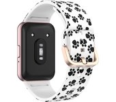 Printed Band for Samsung Galaxy Fit 3 Strap accessories Sport Rubber belt Silicone Bracelet Correa for Samsung Galaxy Fit3 Bands