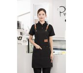 Perfessional Kitchen Apron Women Waterproof Grill Apron With Pockets Mandil Woman Taller Waiter Apron Nail Salon