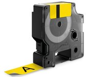 Dymo cinta Negro sobre amarillo S0718450 (18432)