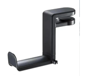 Universal Headphone Stand Adhensive Plastic Wall Mount Hanger Under Desk Headset Rack Holder Support For Gaming Earphone Bracket
