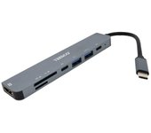 Temco Adaptador USB C 7 en 1 para Macbook, Iphone, Ipad