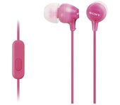 Auriculares Intrauditivos Sony MDR-EX15APPI/ con Micrófono/ Jack 3.5/ Rosas