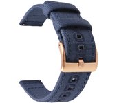 18mm 20mm 22mm Braided Canvas Strap for Samsung Galaxy Watch 3/4 40mm 44mm Classic 46mm 42mm Quick Release Bracelet for Huawei