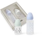 Pack 2 Biberones Tous Baby Square Azul Celeste