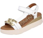 Sandalias Oh! My Sandals Md5420 para mujer en color blanco