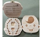Tienda BIT Caja De Dientes Del Niño En Madera Para Niños Y Niños